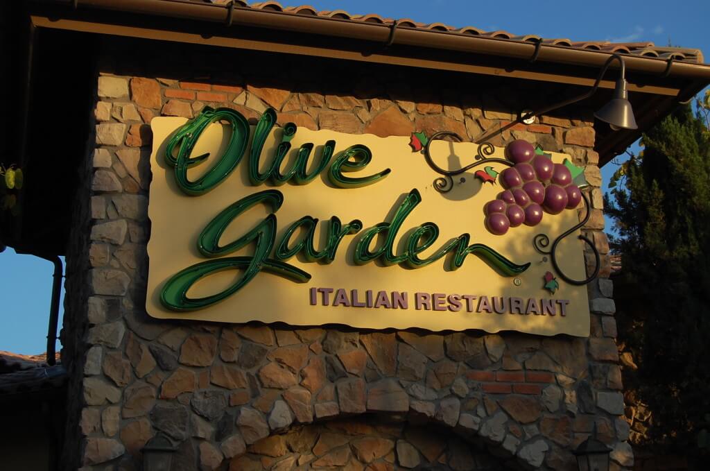 Olive Garden is the place to eat